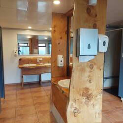 Unsere Toilette auf dem Campingplatz