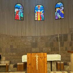 von dieser Kirche/Kloster war nach einem Erdbeben nicht mehr viel da... ...aber Glauben ist Macht..