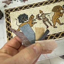 ...alles Steine aus Jordanien und Schwarzem Meer