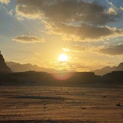 Wüstensonne eine Wonne