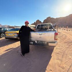 Abdul, mein Beduinenfahrer für Wadi Rum