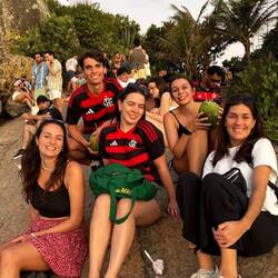 sonneuntergang am apoador rock