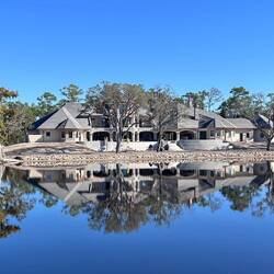 Riverside residence under construction