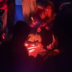 campfire & marshmallows