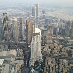 Blick vom Burj Khalifa.