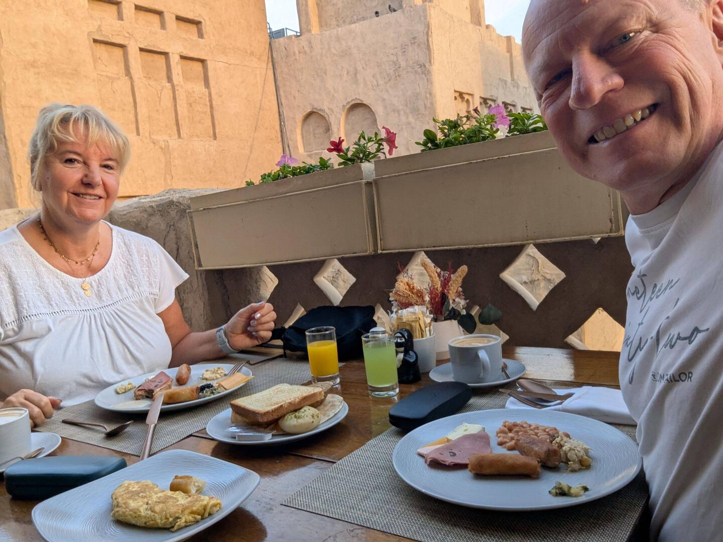 Ganz früh Frühstück