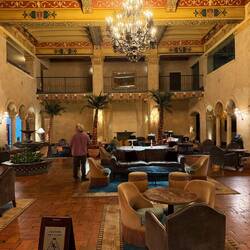 Lobby of the Roosevelt Hotel
