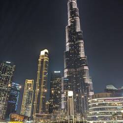 Dann noch kurz nach draußen zu den Wasserspielen