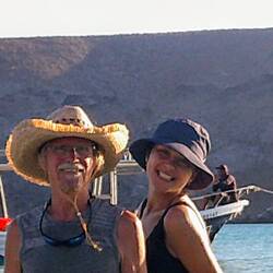 Am Playa Balandra ...