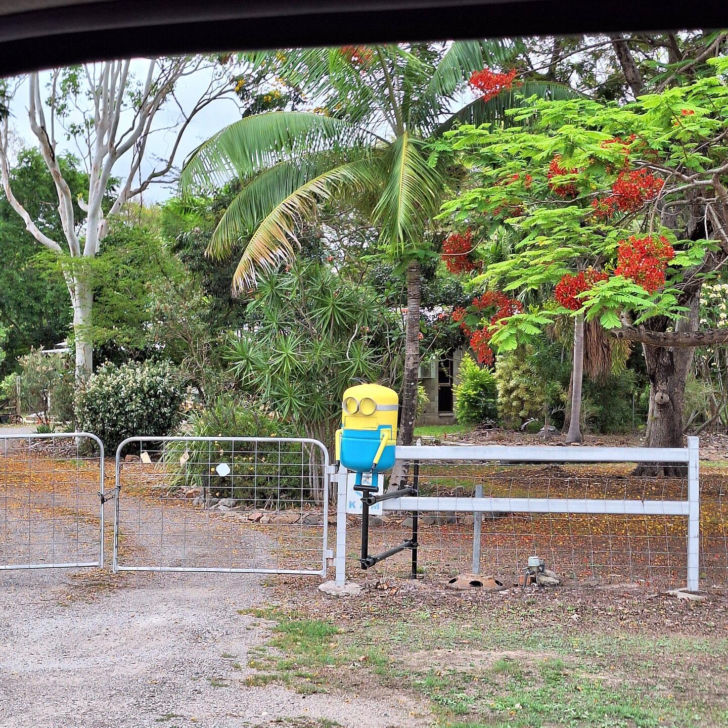 Es gab so coole Briefkasten dort