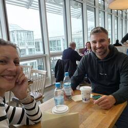 17€ Kaffee und Wasser haben wir extra genossen