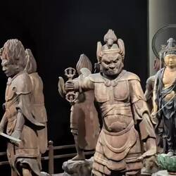 The 12 generals at the Fukuoka art museum