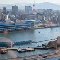 Hakata bay boat race arena