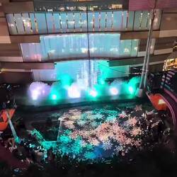 Canal City Mall at night