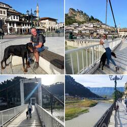 ..abends ist die Brücke und auch die ganze Häuserfront wunderschön beleuchtet..