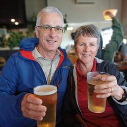 Enjoying Bruny island