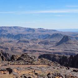 Mountains, valleys and more mountains.