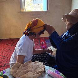 We get lost and end up having tea in a home in the middle of nowhere