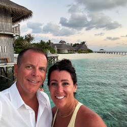 No makeup or hair done type of evening ...