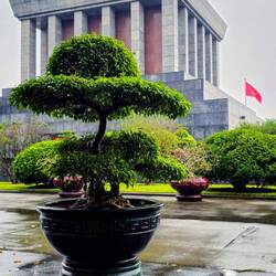 Ho Chi Min Mausoleum - Fotografieren strikt verboten!