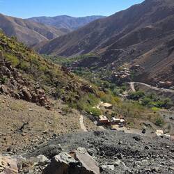 End of the road and place for the night