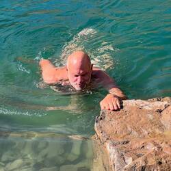 Oh shit, is this water cold!