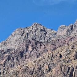 The back side of Jebel Toubkal at 4236m