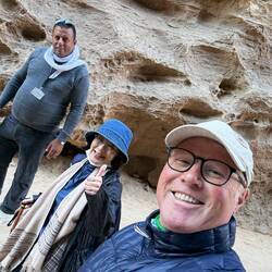 Nette Begegnung Wegesrand. Diese Japanerin war etwas orientierungslos. Wir konnten helfen.