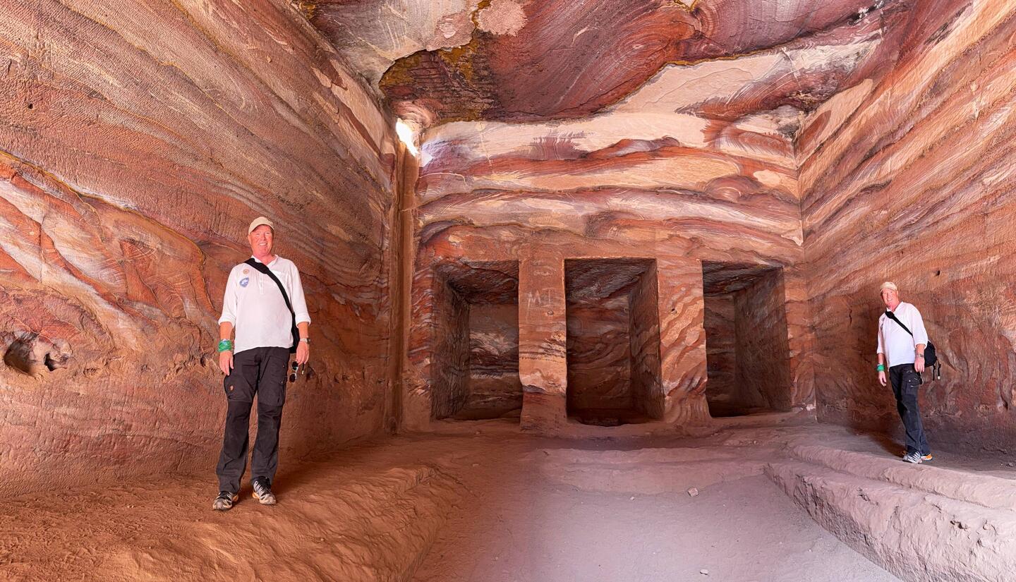 Magie im Nabatäergrab: der doppelte Meinrad