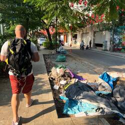 Unheimlich viel Müll auf den Straßen 😣