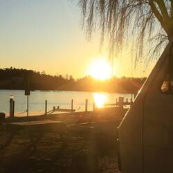 Fantastische Abendsonne