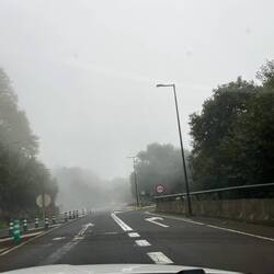 Driving thru clouds