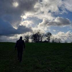 Auf dem Weg zur Schevelinger Talsperre