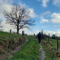 Ein Höhenzug trennt die beiden Talsperren