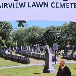 Friedhof mit Titanic-Opfern