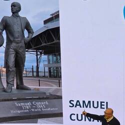 Der berühmte Gründer der Cunard Line