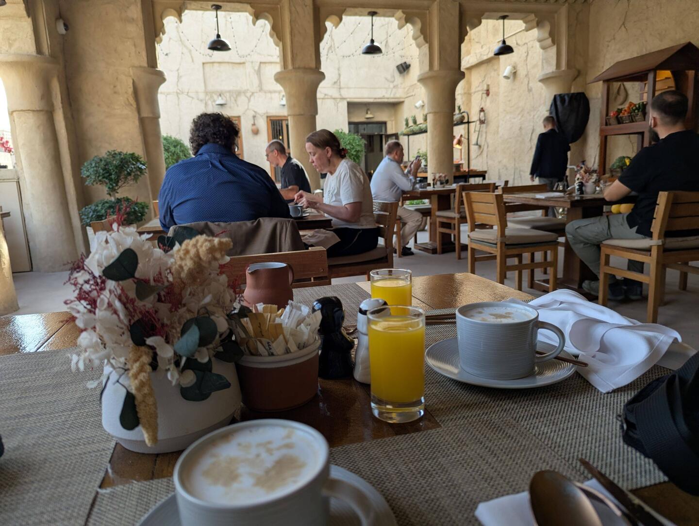 Ausgiebig gefrühstückt