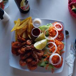 Garnelen in Knoblauch