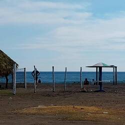 Übernachtungsplatz am Meer