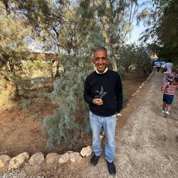 Maruan, unserer Führer durch die "heiligen" Sande.