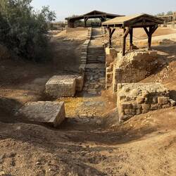 DAS IST SIE! Hier wurde Jesus getauft! ...und der Himmel öffnete sich und Gott sprach...