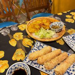 Frühlingsrollen und Vietnamesische Pancakes (herzhaft) 😍