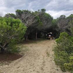 Abfahrt ins 4x4 Gelände