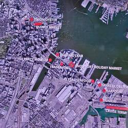 Weg vom Schiff ins Zentrum