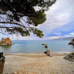 Schöne, ruhige Bucht Spiaggia Kalura