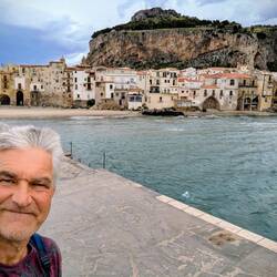 Der "Rocca die Cefalu" , trohnt über der Stadt