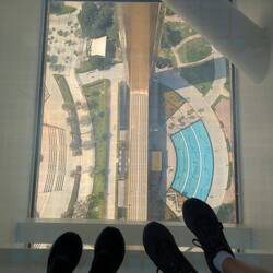 Der Glasboden einfach nur Wow