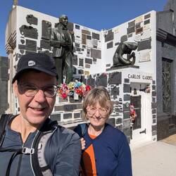 Grave of Carlos Gardel