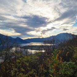 Tolle Stimmungen über dem Lago Maggiore!