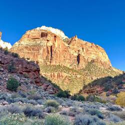 Blick vom „Zion – Mount Carmel Hwy“